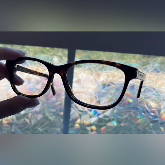 SAINT LAURENT eyeglasses - tortoise standard frame / SL12 002 / 52-16-140 - Picture 3 of 10